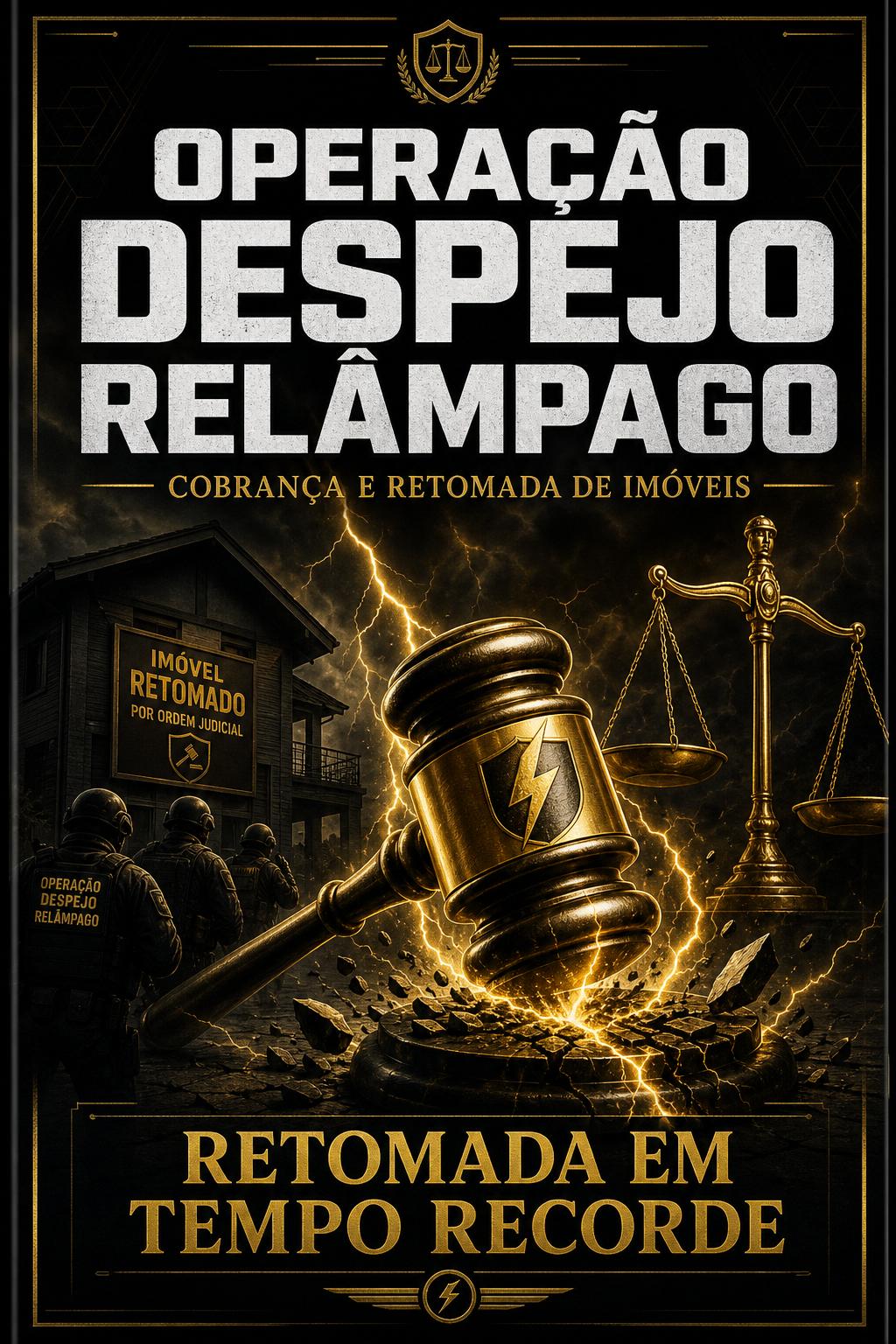 Capa do ebook Operação Despejo Relâmpago